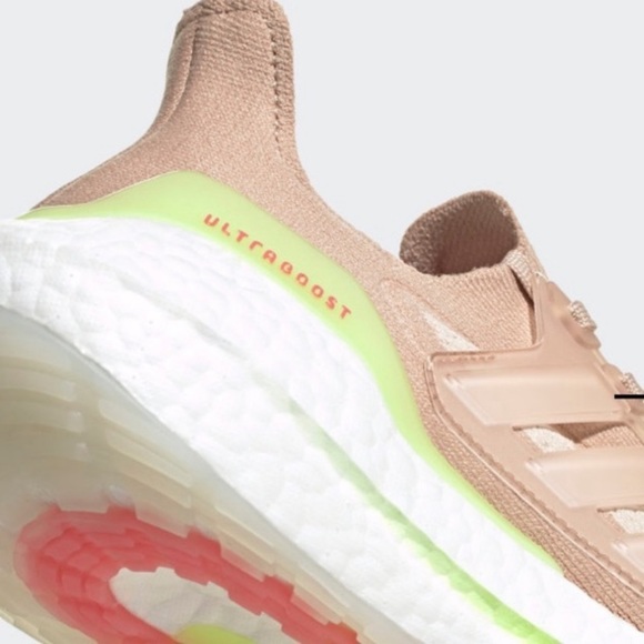 adidas UltraBOOST 21 Ash Pearl Halo Ivory - Picture 8 of 9